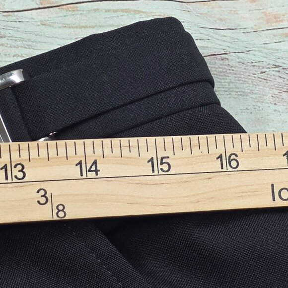 Neiman Marcus Mens Vintage Two-Piece Black Tuxedo With Satin Lapels Size 38R - Picture 12 of 16